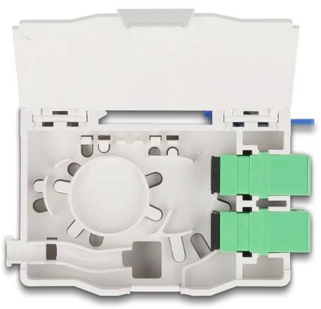 Delock 88097 LWL-Dose Weiß 1St.