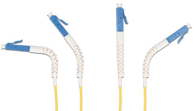 Delock 88068 Glasfaser LWL Anschlusskabel 0.5m Gelb [1x LC-Stecker - 1x LC-Stecker] 9/125 µ Singlemode OS2