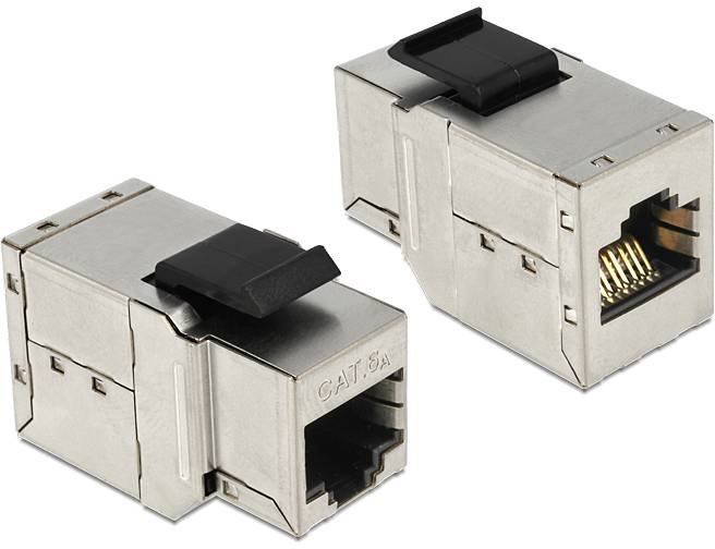 Delock 86166 RJ45-Einbaumodul Keystone CAT 6a 1St.