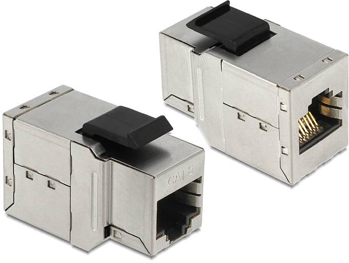 Delock 86141 RJ45-Einbaumodul Keystone CAT 6a 1St.