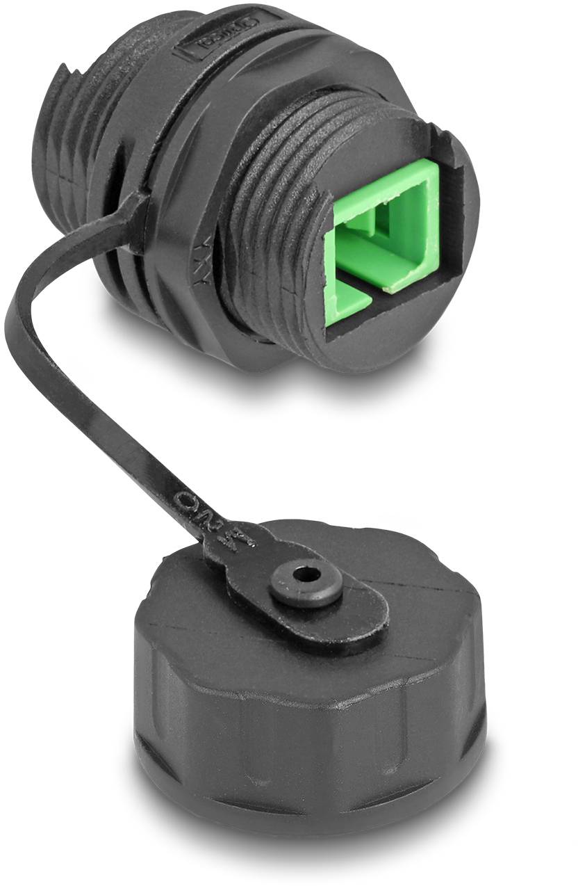 Delock 88032 LWL-Steckverbinder Schwarz 1St.