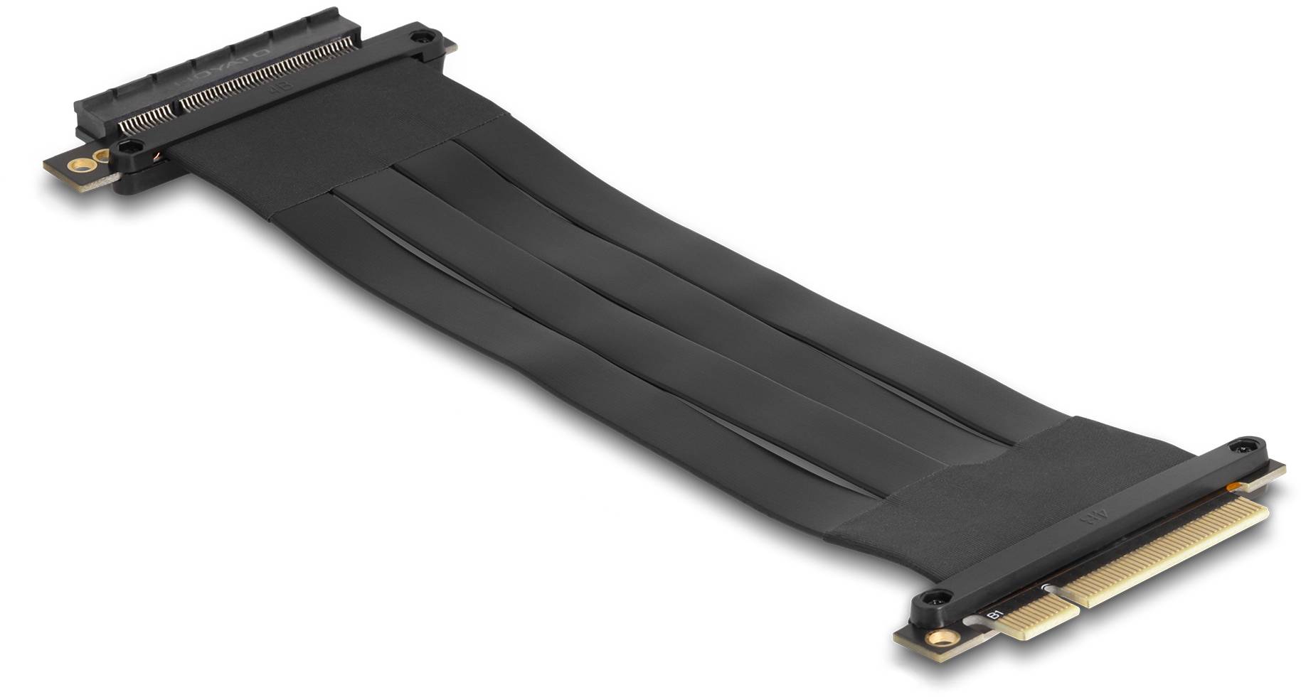 Delock PCIe Riser Kabel 0.3m Schwarz 88029
