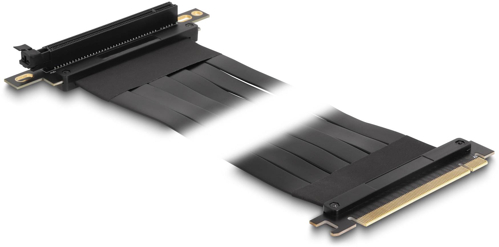 Delock PCIe Riser Kabel 0.6m Schwarz 88028