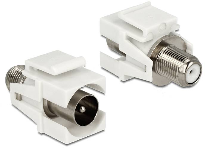 Delock 86335 F-Einbaumodul Keystone 1St.