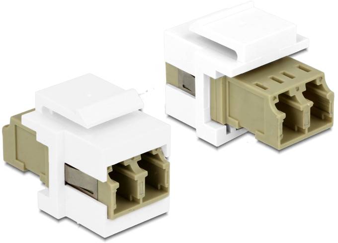 Delock 86347 LC-Einbaumodul Keystone 1St.