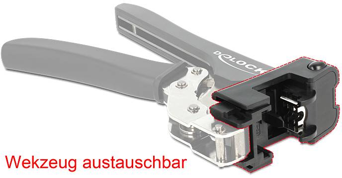 Delock 86211 Netzwerk Installations-Set Passend für (Netzwerk-Spezifikationen (CAT)): Kabel