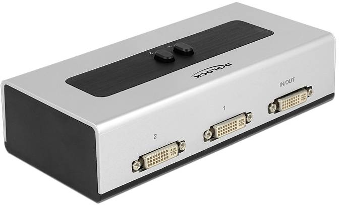 Delock 87664 DVI-Switch 1920 x 1200 Pixel