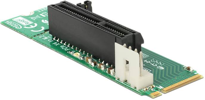 Delock Seriell Adapter [1x M.2 Key M-Stecker - 1x PCIe 4.0 x4]