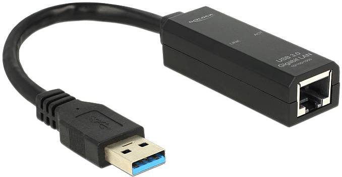 Delock 62616 Netzwerkadapter 1000MBit/s USB, RJ45