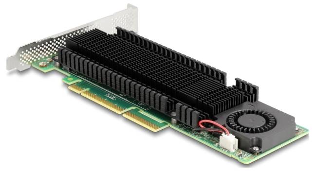 Delock 90123 PCI-Express Karte PCIe x8