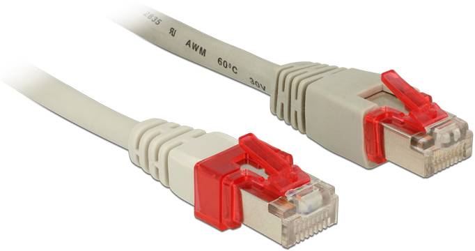 Delock 86421 RJ45 Reparatur Clip 40 Stück Set 1 (rot, blau, grün, gelb) 86421 Mehrfarbig 1St.