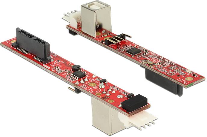 Delock Seriell Adapter [1x Slimline-SATA-Kombi-Buchse 7+6pol. - 1x USB 2.0 Buchse B]