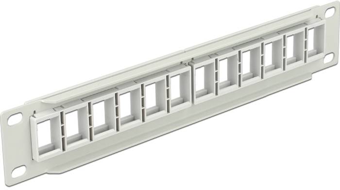 Delock 43309 Patch-Panel 1 HE Grau