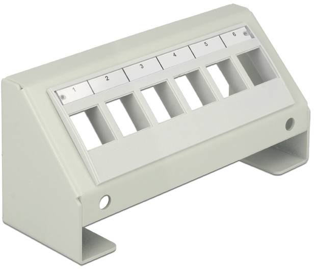 Delock 86218 86218 Patch-Panel Abdeckung Grau