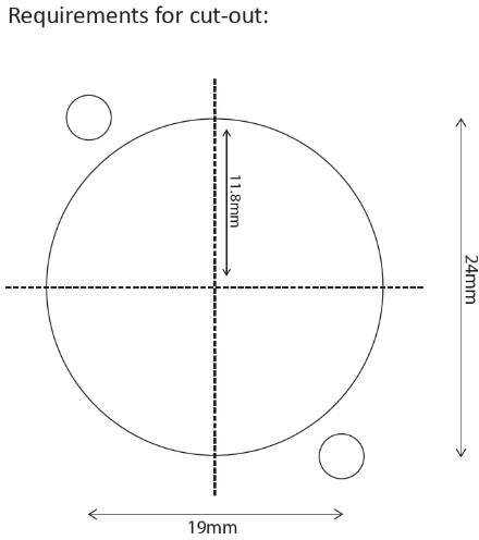 Delock 86275 Halter Keystone 1St.