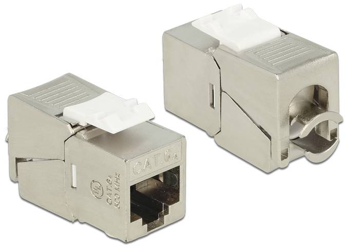 Delock 86179 RJ45-Einbaumodul Keystone CAT 6a 1St.