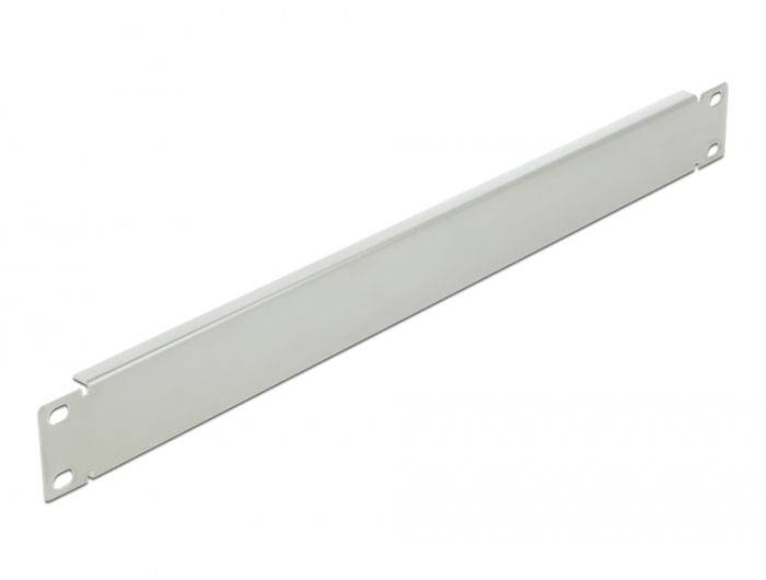 Delock 66533 19 Zoll Netzwerkschrank-Blindabdeckung 1 HE Grau