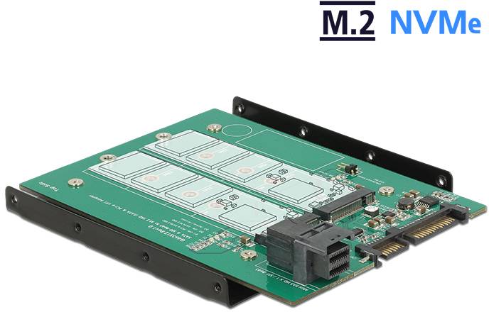 Delock Seriell Adapter [1x SATA - 1x Mini-SAS-Buchse (SFF-8643)]