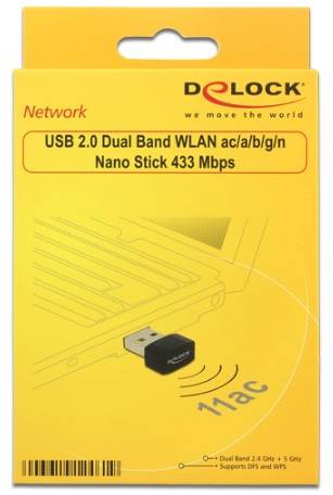 Delock 12461 12461 WLAN Antenne 2.4GHz, 5GHz