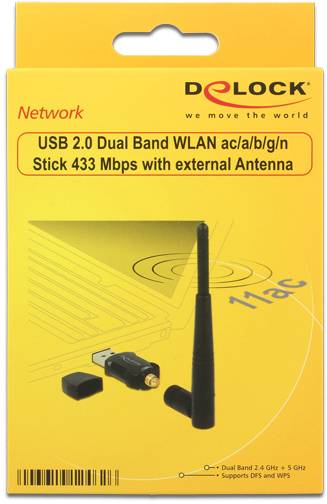 Delock 12462 WLAN Antenne 2.4GHz, 5GHz