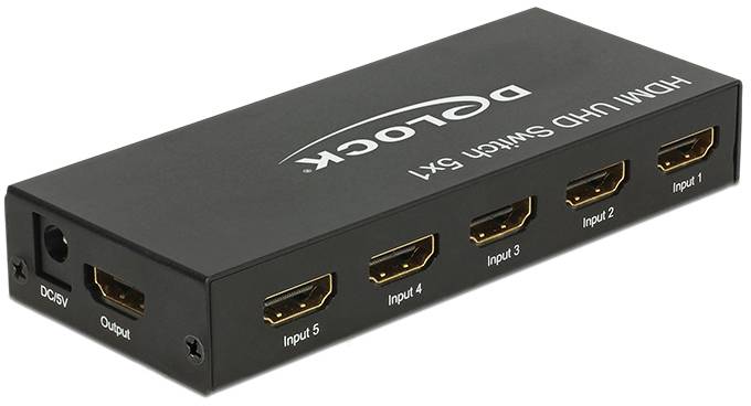 Delock 18685 HDMI-Switch 3840 x 2160 Pixel