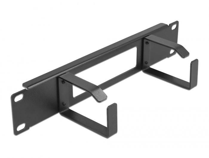Delock 66654 10 Zoll Rangierpanel Schwarz