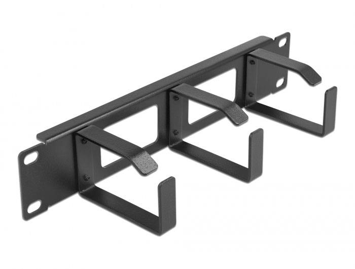 Delock 66656 10 Zoll Rangierpanel Schwarz