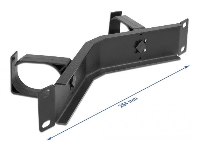 Delock 66666 10 Zoll Rangierpanel Schwarz