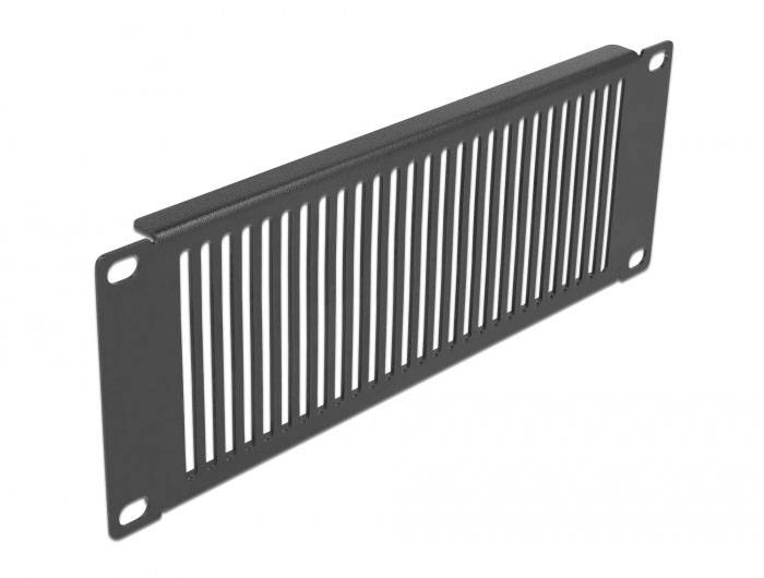 Delock 66669 10 Zoll Netzwerkschrank-Lüfter Schwarz