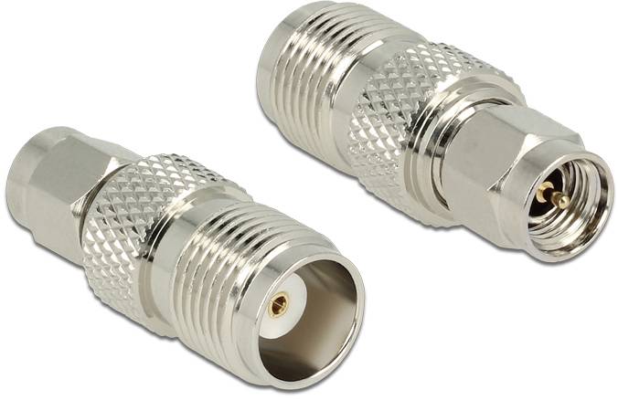 Delock 89484 89484 TNC-Adapter TNC-Buchse - SMA-Stecker 1St.