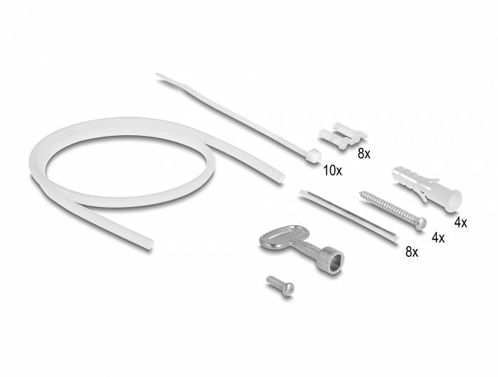 Delock 87902 LWL-Dose Weiß 1St.