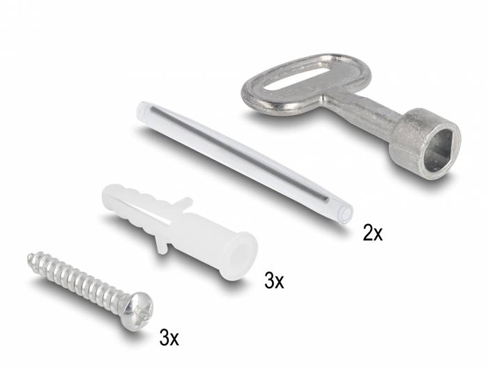 Delock 87899 LWL-Dose Weiß 1St.