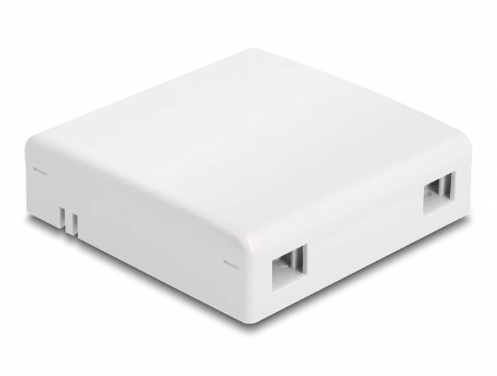 Delock 87897 LWL-Dose Weiß 1St.