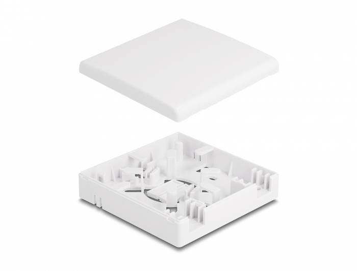 Delock 87897 LWL-Dose Weiß 1St.