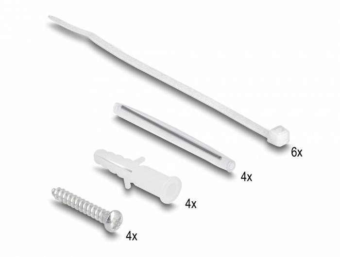 Delock 87897 LWL-Dose Weiß 1St.