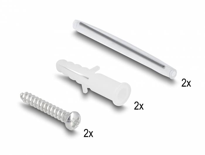 Delock 87894 LWL-Dose Weiß 1St.