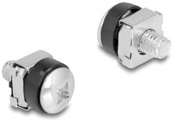 Delock 42432 19 Zoll Montagezubehör Schwarz, Silber