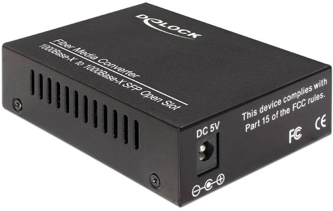 Delock 86203 2 SFP Medienkonverter 1 GBit/s