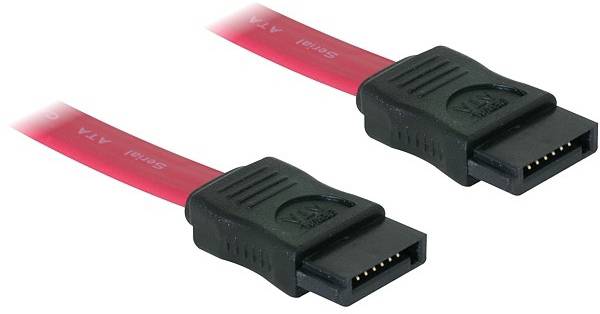 Delock Festplatten Anschlusskabel 50cm Rot