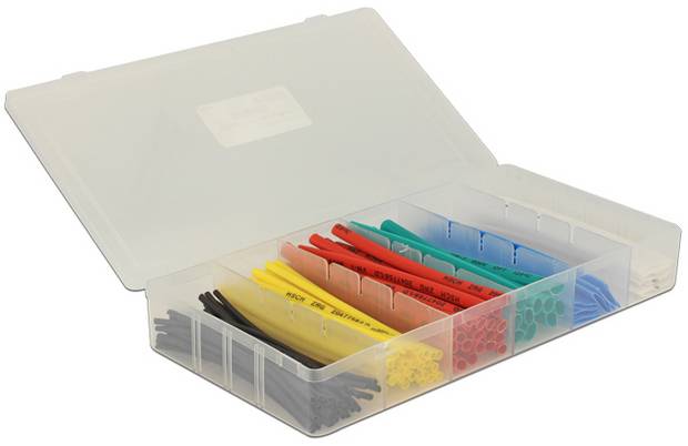 Delock 86264 Schrumpfschlauchsortiment Mehrfarbig 1St.