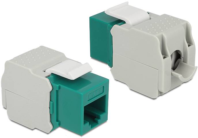 Delock 86349 RJ45-Einbaumodul Keystone CAT 6a 1St.