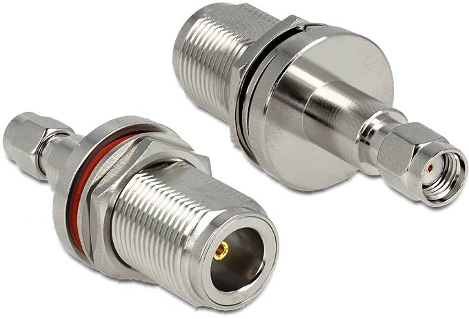 Delock 88847 88847 N-Adapter N-Buchse - RPSMA-Stecker 1St.