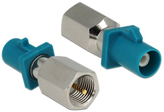 Delock 88933 88933 HF-Adapter Fakra-Stecker - FME-Stecker 1St.