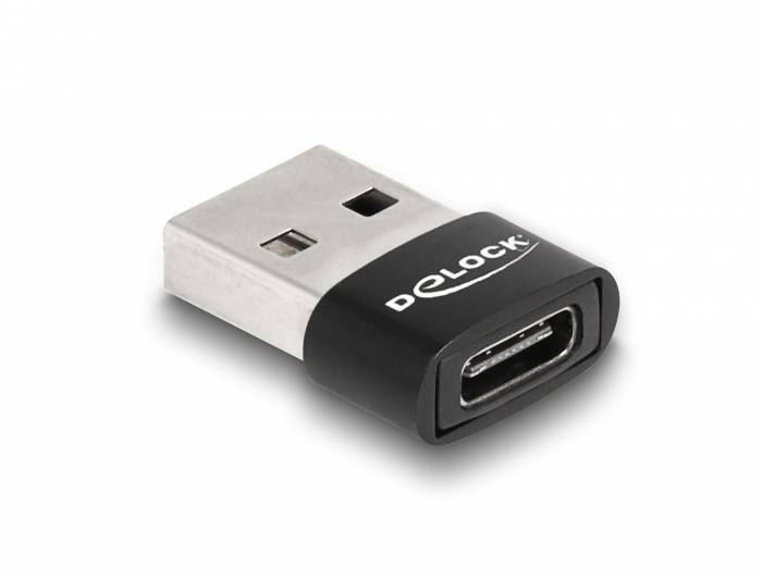 Delock USB 2.0 Adapter [1x USB 2.0 Stecker A - 1x USB-C® Buchse] 60002
