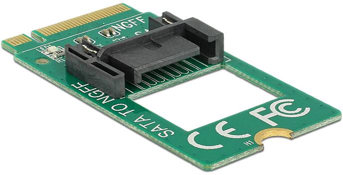 Delock Seriell Adapter [1x M.2 - 1x SATA] Grün