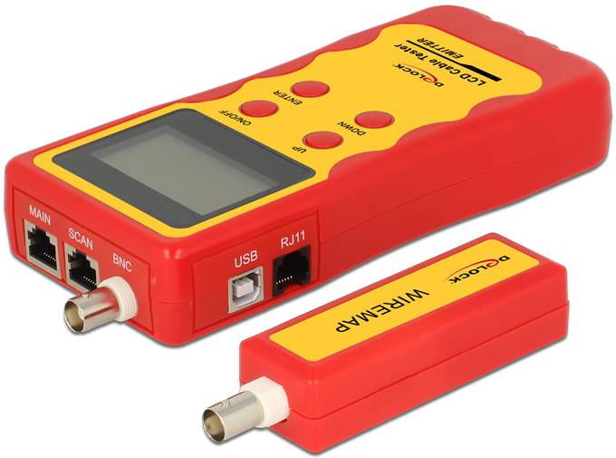Delock 86108 Netzwerktester Passend für (Netzwerk-Spezifikationen (CAT)): Kabel