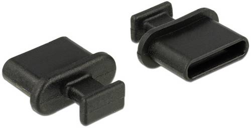 Delock Staubschutz für USB Type-C™ Buchse mit Griff 10 Stück schwarz 64013 64013 Inhalt: 1 St.