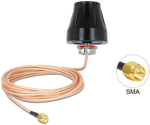 Delock 89589 89589 LTE-Antenne 2 dBi 2.4GHz