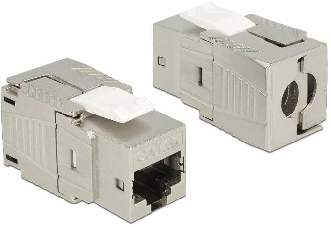 Delock 86288 RJ45-Einbaumodul Keystone CAT 6a 1St.