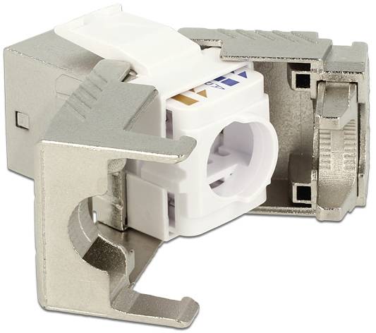 Delock 86288 RJ45-Einbaumodul Keystone CAT 6a 1St.